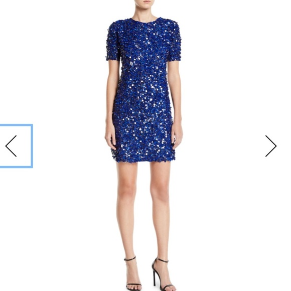 ZAC POSEN**Blue Sequined Dress**US 12**$4990 - Picture 2 of 8